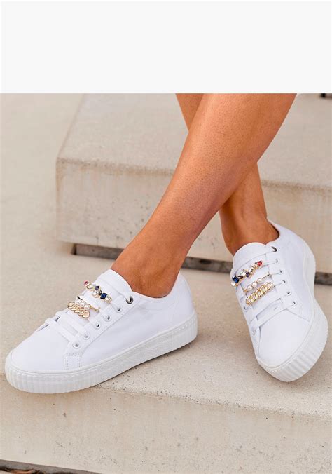 LASCANA Sneaker weiß 